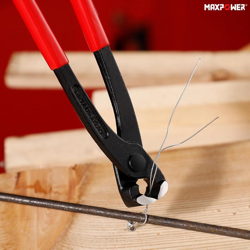 Max Power 3PCS Nail Puller Set, 9 inch End Cutting Nippers, 7 inch End Cutting Pliers, 8 inch Carpenter's Pincers - Image 5